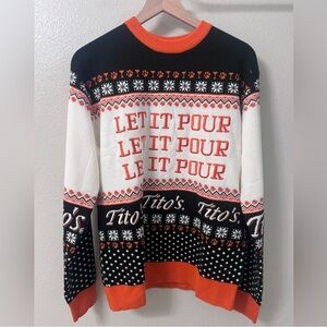 Tito’s ugly sweater medium